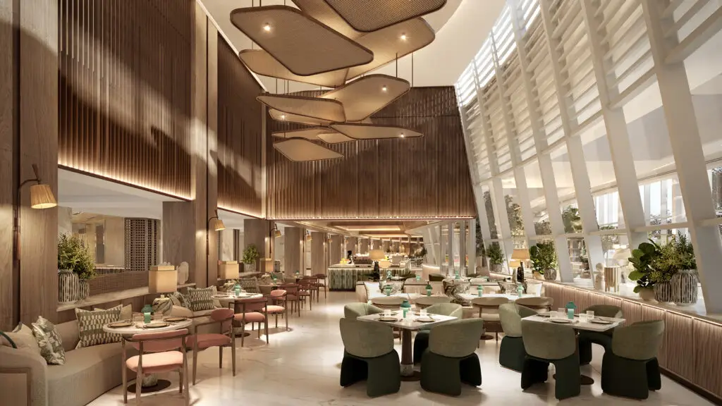 Lobby of Jumeirah Beach Hotel